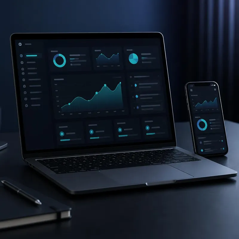 X-Link custom software and business dashboard visual